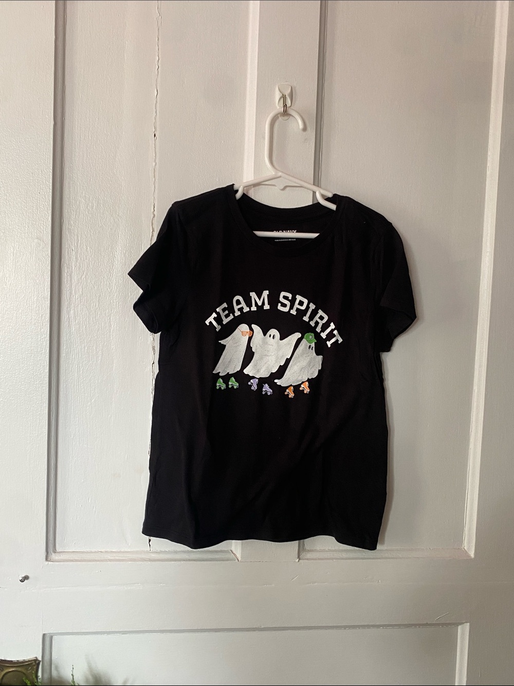 Old Navy Black Kids' 'Team Spirit' Ghost Graphic Tee